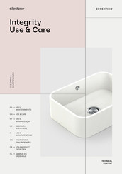 SILESTONE COSENTINO INTEGRITY Use & Care Manual