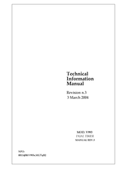 Caen V993 Technical Information Manual