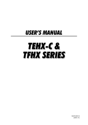 TAJIMA TFHX Series User Manual