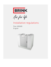 Brink Flair 450/600 Installation Regulations