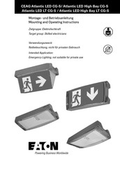 Eaton Atlantic CG-S Mounting And Operating Instructions