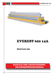 BMR EVEREST 620 14A Use And Maintenance Manual