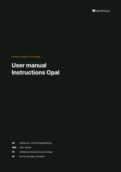 Benthaus Opal User Manual/Instructions