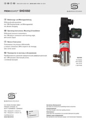 S+S Regeltechnik Premasgard SHD 692-I-918 Operating Instructions, Mounting & Installation