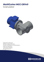 Kongskilde MultiCutter MCC GR140 Operating Manual