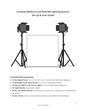 Iconasys Medium LumiPad 360 Setup & User Manual