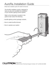 Lutron Electronics AR-6D Installation Manual