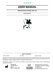 Ecleris MICROSTAR OM-100 User Manual