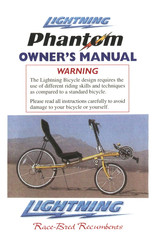 lighting Phantom Owner's Manual