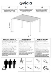 oviala KAVALA 108383 Installation Instructions Manual
