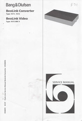 Bang & Olufsen Beolink 1612 Service Manual