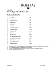 Bombay Stanton 1854035 Quick Start Manual