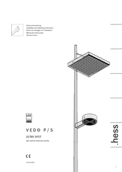Hess VEDO P/S Installation And Operating Instructions Manual