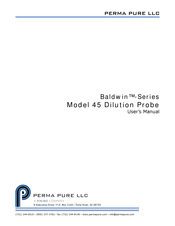Perma Pure Baldwin 45 User Manual