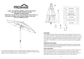 Proshade 2127284 Assembly Instructions