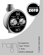 Rain PRESSURE ZERO 094 HSB4068 Abridged User Manual