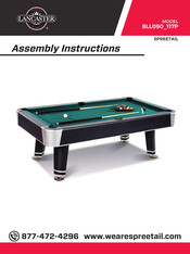 Lancaster SPREETAIL BLL090 117P Assembly Instructions Manual