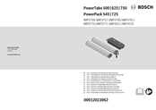 Bosch PowerTube 625 BBP3761 Original Operating Instructions