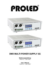 PROLED MULTI POWER SUPPLY 5G L5 03G Series User Manual