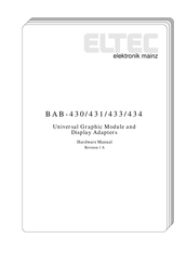 ELTEC BAB-434 Hardware Manual