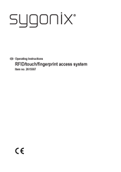 Sygonix 2615507 Operating Instructions Manual