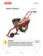 Maxim MPH50BA.4 Owner's Manual