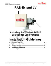 Redline Virtual Fiber RAS-Extend LV Installation Manuallines