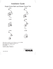 Kohler K-T461 Installation Manual