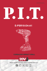 P.I.T. E-PSR18-D4-A1 Operation Manual