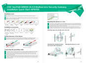 H3C SecPath M9000-AI-E4 Installation, Quick Start