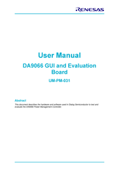 Renesas DA9066 User Manual