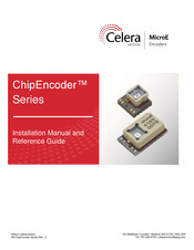 Celera Motion MicroE ChipEncoder CE40-GC Installation Manual And Reference Manual