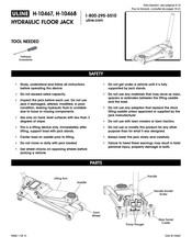 U-Line H-10467 Manual
