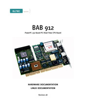ELTEC BAB 912 Hardware Documentation