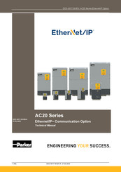 Parker Ethernet/IP AC20 Series Technical Manual