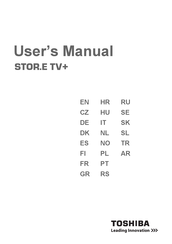 Toshiba STOR.E TV+ User Manual