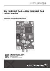 Grundfos CIM 280-EU GIC Gen2 Instructions Manual