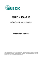 Quick EA-A10 Operation Manual