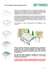 Softwoods BK004 Assembly Manual