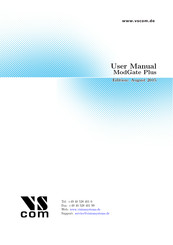 Vision Systems ModGate Plus User Manual