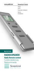 Pellini ScreenLine SL2392S159W User Manual