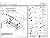 Teknion interpret Leg Accommodation Kit WWSLK Installation Manuals