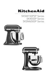 KitchenAid 5KSM150PSP Series Manual