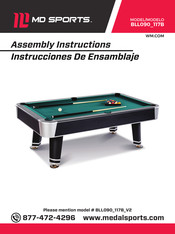 MD SPORTS BLL090 117B Assembly Instructions Manual