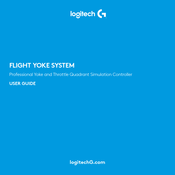 Logitech Flight Yoke System User Manual