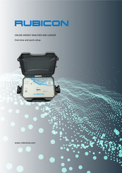 Rubicon Online Energy Analyser and Logger Manual