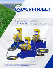 AGRI-INJECT 882-12-141330-0 Operating Manual