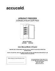 Accucold UFM19W User Manual