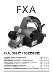 FXA 502231652 Instruction Manual
