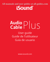 ISOUND Audio Cable Plus User Manual